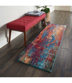 Nourison Celestial - Ces08 Atlantic Area Rug 2 ft. X 6 ft. Rectangle