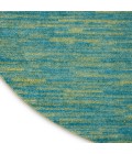 Nourison Essentials Blue Green Area Rug NRE01-Blue Green