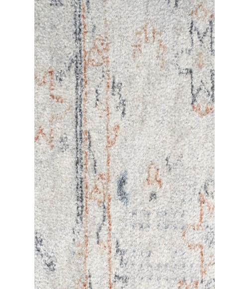 Nourison Astra Machine Washable Light Blue ASW11 2 ft. X 6 ft. Rectangle Rug