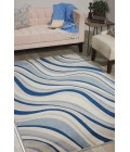 Nourison Somerset Area Rug ST81-Ivory/Blue