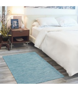 Nourison Positano - Pos01 Aqua Area Rug 3 ft. X 5 ft. Rectangle