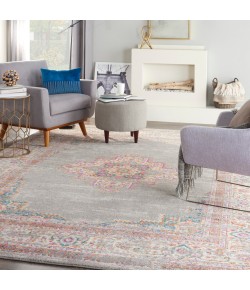 Nourison Passion - Psn03 Grey Area Rug 9 ft. X 12 ft. Rectangle