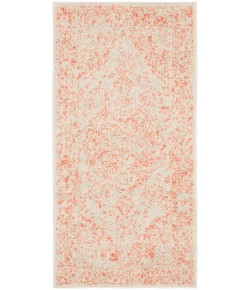 Nourison Tranquil(Traql) - Tra05 Ivory Pink Area Rug 2 ft. X 4 ft. Runner