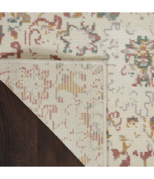 Nourison Twilight Area Rug TWI13 Ivory/Multi 5'6" x 8'