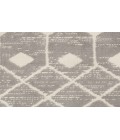 Nourison Grafix Grey GRF37 2 ft. X 6 ft. Rectangle Rug