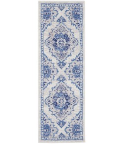 Nourison Whimsicle - Whs14 Ivory Blue Area Rug 2 ft. X 6 ft. Rectangle