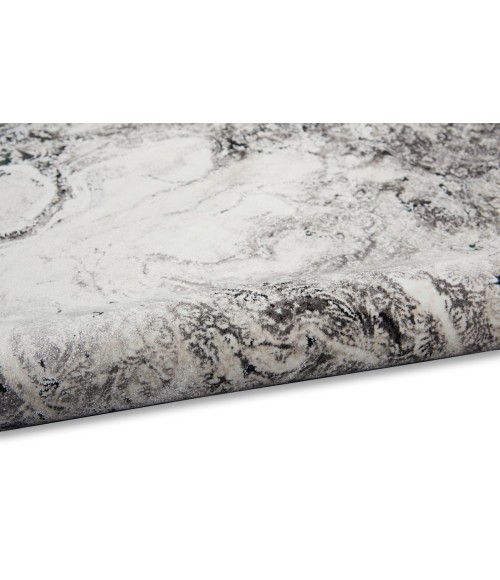 Calvin Klein Balian Area Rug Calvin Klein Balian Area Rug CK56 Silver/Black