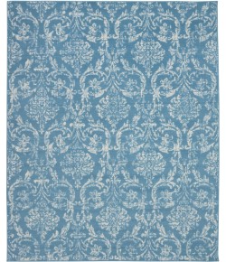 Nourison Jubilant - Jub09 Blue Area Rug 7 ft. 10 X 9 ft. 10 Rectangle