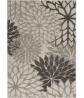 Nourison Aloha Area Rug ALH05 Silver Grey 5'3" x 7'5"