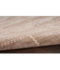 Nourison Serenity Home Mocha Ivory SRH05 5 ft. 3 in. X 7 ft. 3 in. Rectangle Rug