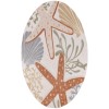 Nourison Aloha Ivory Multicolor ALH24 5 ft. 3 in. Round Rug