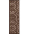 Nourison Home Versatile Brown NRV01 2 ft. 2 in. X 7 ft. 6 Rectangle Rug