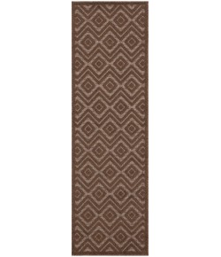 Nourison Home Versatile Brown NRV01 2 ft. 2 in. X 7 ft. 6 Rectangle Rug
