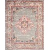 Nourison Passion - Psn03 Grey Area Rug 8 ft. X 10 ft. Rectangle