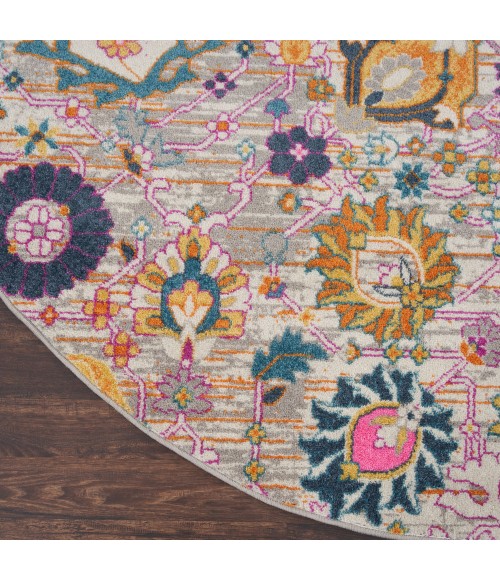 Nourison Passion Area Rug PSN01 Silver