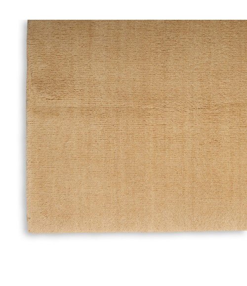 Nourison Plush Cloud Camel PLC01 8 ft. X 10 ft. Rect. Rug