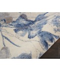 Nourison SOMERSET Area Rug Nourison Somerset Runner Area Rug ST18-Ivory/Blue