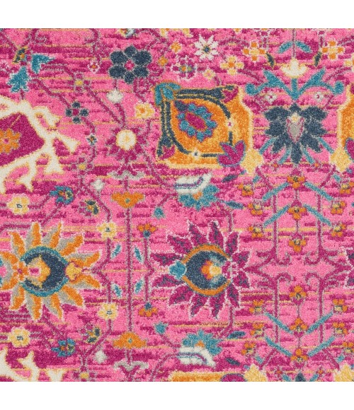 Nourison Passion Area Rug PSN01 Fuchsia 8' Round
