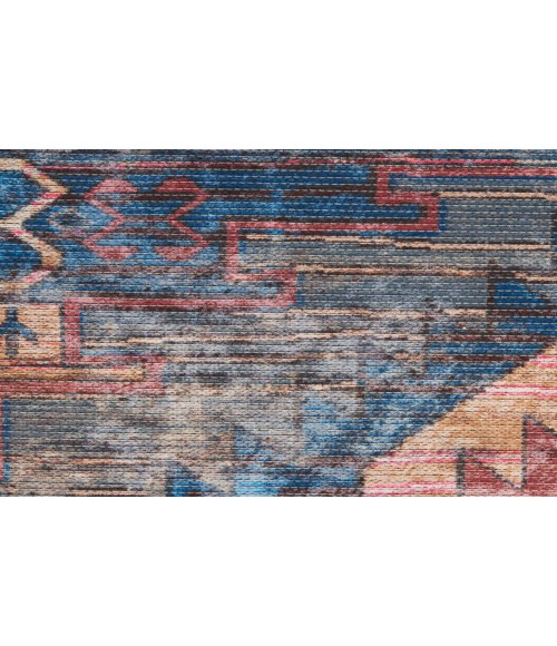Nicole Curtis Machine Washable Series 1 Multicolor Rug SR106 3 ft. X 5 ft. Rectangle - Rugs Town Nicole Curtis Machine Washable Series 1 Multicolor SR106 3 ft. X 5 ft. Rectangle Rug