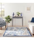 Nourison Seaside Area Rug SDS02 Ivory Blue