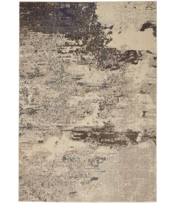 Nourison Celestial - Ces02 Ivory Grey Area Rug 5 ft. 3 X 7 ft. 3 Rectangle