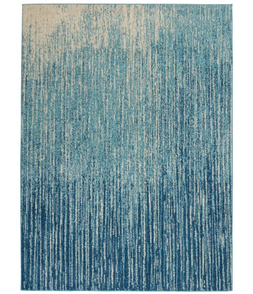 Nourison Passion Area Rug PSN09-Navy/Light Blue