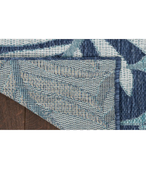 Nourison Garden Oasis Navy Rug GOA01 9 ft. X 12 ft. Rectangle - Rugs Town Nourison Garden Oasis Navy GOA01 9 ft. X 12 ft. Rectangle Rug