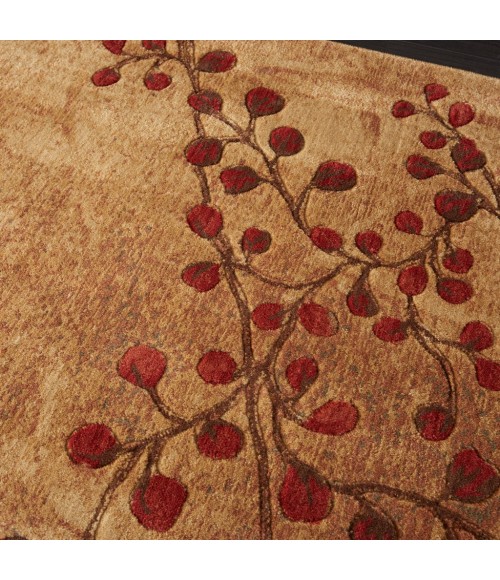 Nourison SOMERSET Area Rug Nourison Somerset Square Area Rug ST74-Latte
