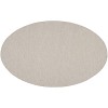 Nourison Courtyard Ivory/Silver COU01 8 ft. Round Rug