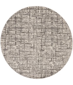 Calvin Klein CK950 Rush 6' Round Ivory Grey Modern Indoor Rug