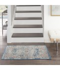 Nourison Quarry Ivory Blue QUA11 2 ft. X 4 ft. Rect. Rug
