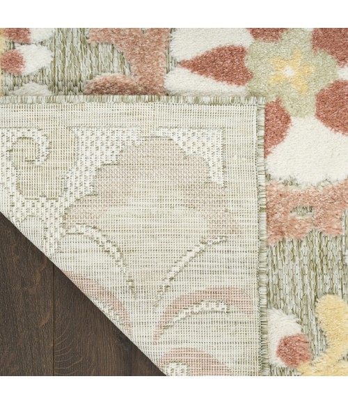 Nourison Aloha Sage Rose ALH17 9 ft. X 12 ft. Rect. Rug