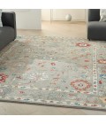 Nourison Parisa Area Rug PSA03 Grey 7'9" x 9'9"