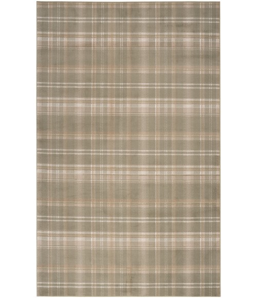 Nourison Grafix Olive GRF03 7 ft. X 10 ft. Rectangle Rug