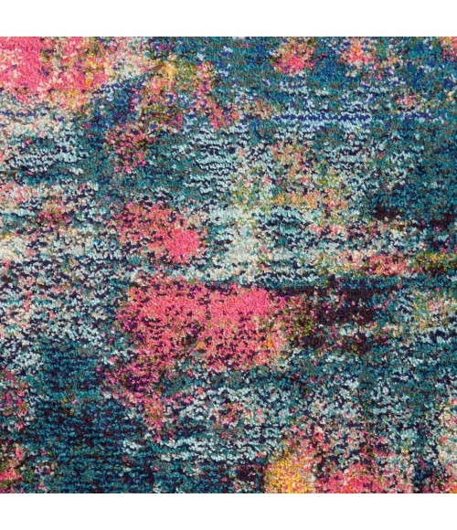 Nourison CELESTIAL Area Rug Nourison Celestial Area Rug CES09-Blue/Yellow