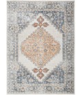 Nourison Astra Machine Washable Area Rug ASW11 Grey/Gold