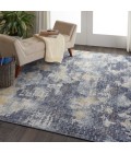 Nourison Urban Decor Area Rug URD05-Ivory/Sky