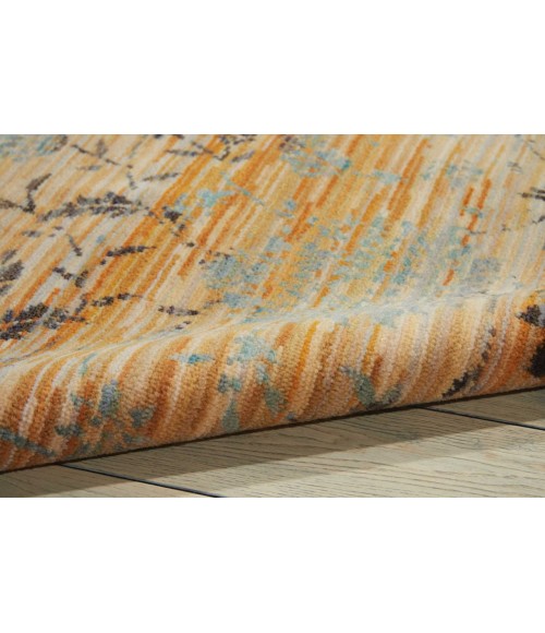 Nourison Rhapsody Area Rug RH013-Caramel/Cream