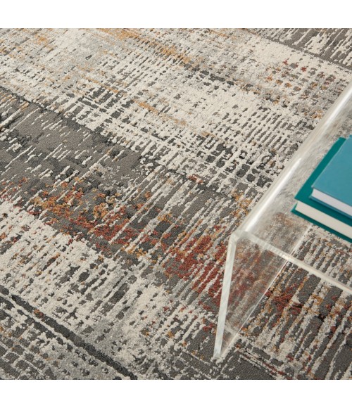 Nourison Tangra Multicolor TNR04 5 ft. X 7 ft. Rect. Rug