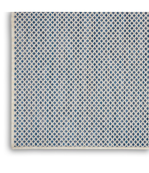 Nourison Courtyard Area Rug COU01-Ivory Blue