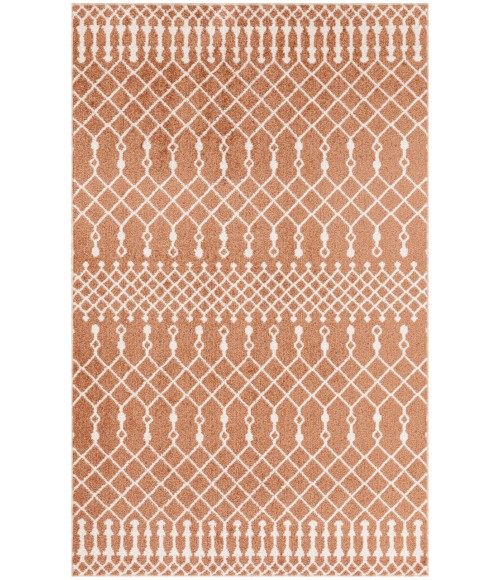 Nourison Astra Machine Washable Copper ASW10 3 ft. 3 in. X 5 ft. Rectangle Rug