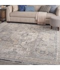 Nourison Lynx Ivory Charcoal LNX01 12 ft. X 16 ft. Rect. Rug