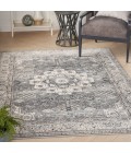 Nourison Quarry Grey/Ivory QUA07 5 ft. X 7 ft. Rect. Rug