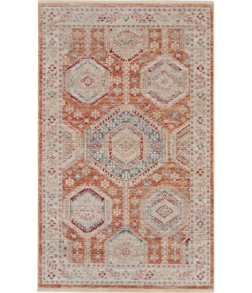 Nourison Enchanting Home Area Rug ENH01-Brick