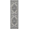 Nourison Quarry 2ft. 2in. x 7ft. 6 Navy Ivory Vintage Indoor Rug