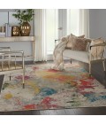 Nourison Celestial Area Rug CES12-Ivory/Multicolor