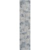Nourison Somerset - St74 Silver Blue Area Rug 2 ft. 3 X 10 ft. Rectangle