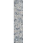 Nourison Somerset Runner Area Rug ST74-Silver/Blue