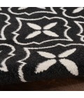 Nourison Home Nourison Essentials Black Ivory NRE04 8 ft. X 10 ft. Rectangle Rug