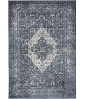 kathy ireland Home Malta Area Rug MAI11-Navy